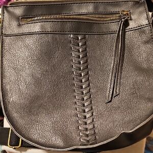 Time and Tru Crossbody Purse With Canvas Adjustable Strap